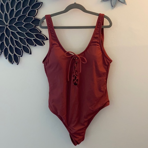 Xhilaration Other - ✅One Piece Deep Pink Swimsuit